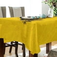 thumbnail image 2 of DEIARA Cartoon Square Tablecloth 60×120in Polyester Fabric Tablecloth Washable Dust Resistant Wrinkle Resistant, 2 of 9