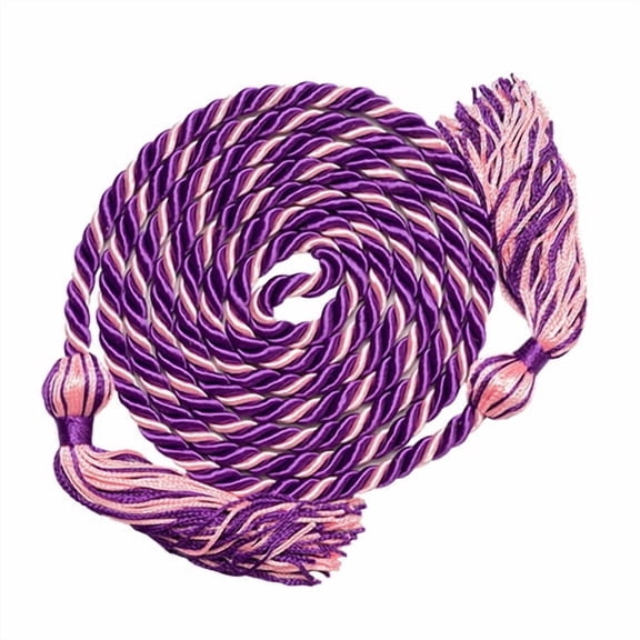 Honors Graduation Academic Honor Cord |(Purple/Pink)