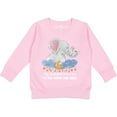thumbnail image 2 of Inktastic My Grandma Loves Me to the Moon and Back Elephant Family Toddler Sweatshirt, 2 of 4