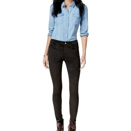 7 For All Mankind Womens Velvet Skinny Fit Jeans