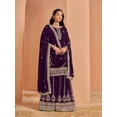 thumbnail image 2 of Custom Made Heavy Georgette Woman Kurti Sharara for wedding, Bollywood Designer Suit Set, 2 of 5