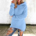 thumbnail image 7 of AOIROE Sweaters for Women,Women's Fashion Hoodies & Sweatshirts,Cozy Sweaters for Women,Loose Fitting Tops for Women,Fall Sweaters for Women,Fall Clothes for Women 2025,Sky Blue,M, 7 of 7