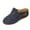 Blue, variant on CHUMUD Women's Comfort Walking Slides - Indoor Outdoor Platform Mules with Soft Suede PU Upper, Summer Casual Wedge Shoes