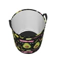 thumbnail image 3 of Gaeub Avocado Work Out Dirty Clothes Storage Basket, Toy Storage Bin for Storing Clothing, Diapers, Toys - Small, 3 of 8