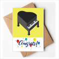 thumbnail image 1 of Piano flash Sobre de la Carta de felicitación de la tarjeta de matrimonio, 1 of 4