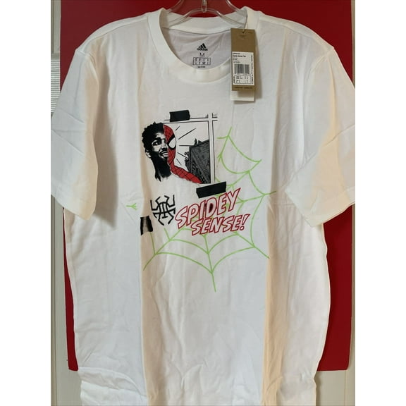 Adidas Spidey Sense Tee Donovan Mitchell Adult Med New
