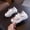 White, variant on Mfakffe Toddler Orthopedic Shoes Fall Versatile Walking Comfortable Embroidered Knit Sneakers Casual Round Toe Shoes for Kids Black 13 Little Kid