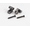 gun black, variant on LOOKSEVEN Roller String Trees Retainer Guides for Electric Guitar, Multiple Finishes-gun black