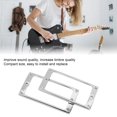 thumbnail image 3 of Electric Guitar Pickup Frame, Flat Pickup Mounting Ring High Hardness 2PCS Easy Installation Replacement Parts Fine Workmanship  For Humbucker Pickups, 3 of 7