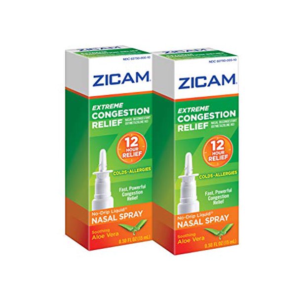 Zicam Extreme Congestion Relief NoDrip Liquid Nasal Spray with