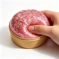 thumbnail image 5 of Glitter Giant Dumpling,Slow Rise Sensory Fidget for Anxiety, Focus Tool and Autism Calming Support, Quiet Desktop Gadget, 5 of 6