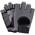 thumbnail image 1 of Workout Gloves, Breathable, Non-Slip, Silica Gel Grip, Exercise Gloves, Men and Women for Weightlifting,Yoga, Dumbbell, Bodybuilding, Sport, Black, 1 of 7