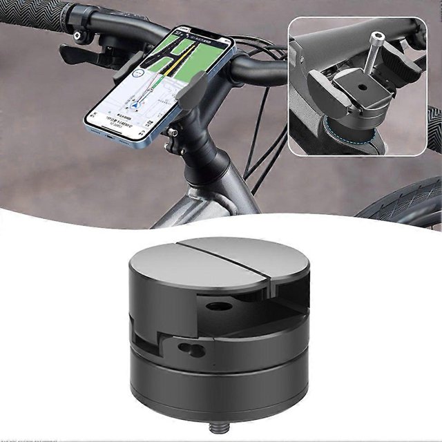 2025 New Shockproof Bike Phone Mount, Universal Motorcycle E-Bike Handlebar Phone Holder, 360 Degree Rotatable
