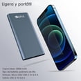 thumbnail image 2 of Power Bank 10000mAh Bateria Portatil con LED Indicadores 1Hora  Moderno, 2 of 2