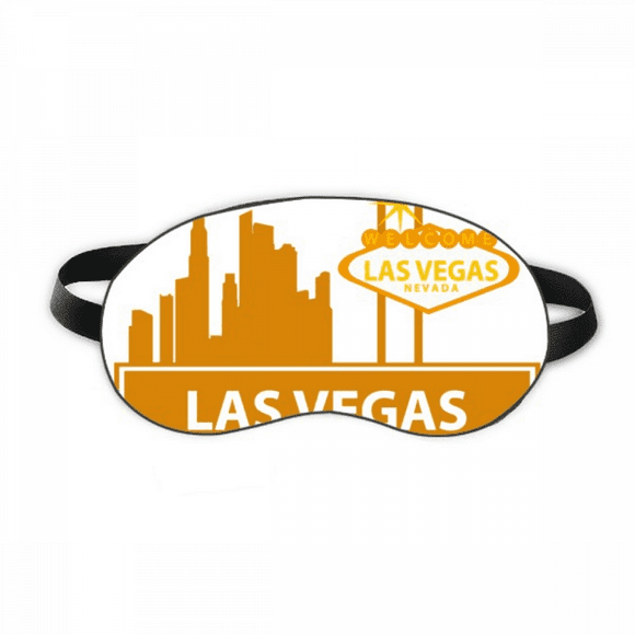 Welcome To Las Vegas Nevada America Sleep Eye Shield Soft Night Blindfold Shade Cover