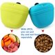 thumbnail image 4 of Bolsa de silicona para premios de perro - Bolsa pequeña de entrenamiento - Bolsa portátil para premios de perro con correa, cierre magnético y clip, tamaño 283 g (10 oz x 2), bolsa de entrenamiento, 4 of 5