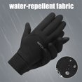 thumbnail image 6 of Winter Touch Screen Gloves for Outdoor Sports, Waterproof Windproof Touch Screen Gloves with Anti-Slip Grip Fleece Lined Warm Gloves, for Skiing, Running, and Daily Commute, 6 of 7