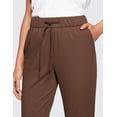 thumbnail image 4 of CRZ YOGA 4-Way Stretch Workout Pants for Women 27" Casual 7/8 Sweatpants Joggers with Pockets, 4 of 5