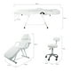 thumbnail image 4 of Silla Facial Reclinable Sillon Nanofort  Cama Masaje Spa Blanco, 4 of 4