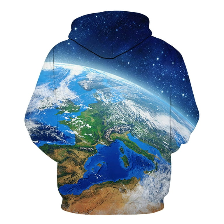 Galaxy print clearance sweatshirt