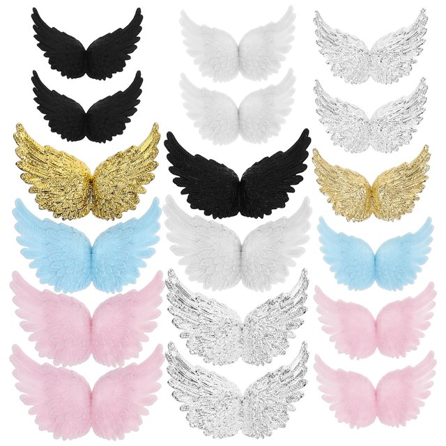 BEADCEST 30Ud Alas Decorativas Para Pasteles Y Artesanías Con Delicado Y Resistente