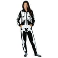 thumbnail image 5 of Halloween Mommy & Me Onesie Pajama Costume, Skeleton (Girls), Size: 4, Prestigez, 5 of 8