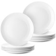thumbnail image 1 of BTaT- White Dinner Plates, 10.5 inch, Set of 12, White Plates, White Dinner Plates Bulk, White Plate Set, Plates, Dinner Plates, Plates Set, Restaurant Dishes, White Porcelain Dinner Plates, 1 of 1