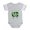 Heather Gray, variant on CafePress - Cash Cow New - Cute Infant Baby Football Bodysuit
