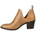 thumbnail image 2 of Journee Womens Terri Pull On Stacked Heel Booties, 2 of 9
