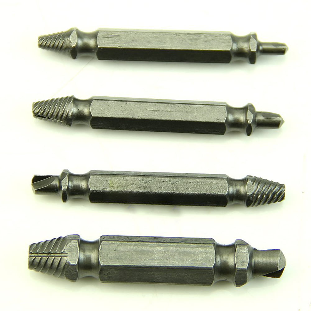 4X Screw Extractor Drill Bits Guide Set Broken Bolt Remover Easy Out DT