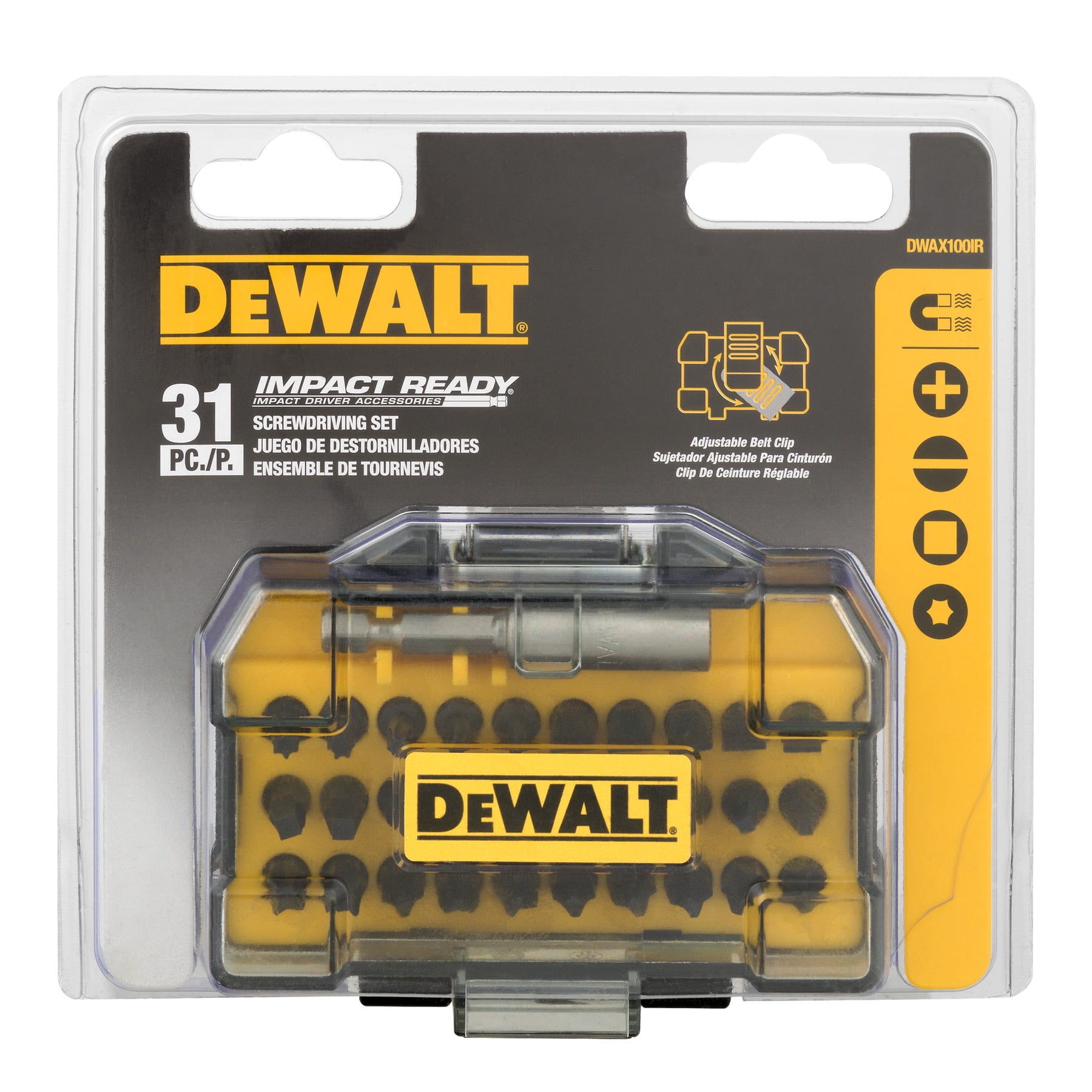 DeWalt MaxFit PH2 Phillips Bits – Magnet-Spitzenschraubendreher Für Profis Mit 15,2 Cm Stahlspitze