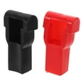 thumbnail image 3 of KAKOWELY car battery terminal caps 2 Pcs Car Battery Terminal Covers Caps For Automotive Battery Protection And Insulation Rubber Terminal Insulation Cover For Positive And Negative Terminals, 3 of 5