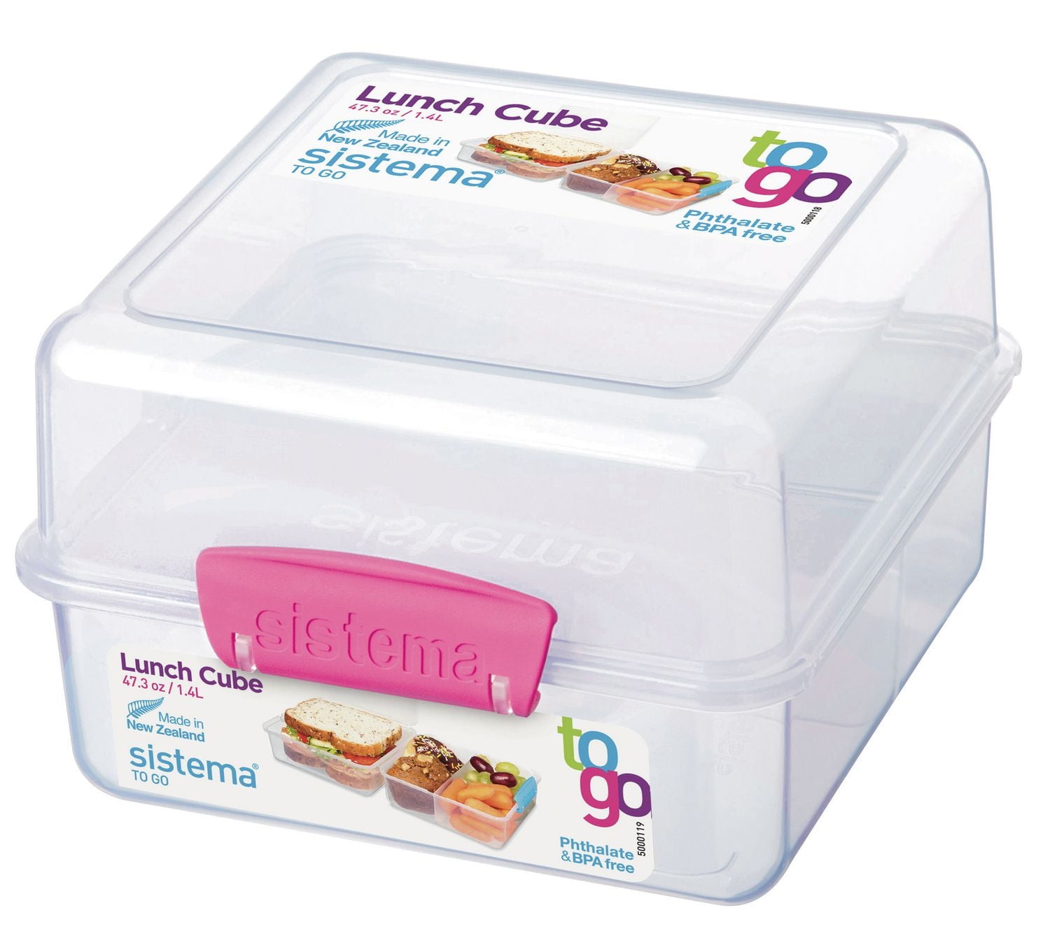 Sistema to Go Lunch Cube Food Storage Container