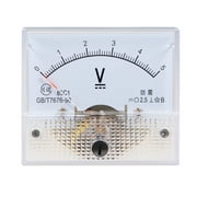 DC 0-5V Analog Panneau Voltage Gauge Volt Mètre 85C1 2.5% Erreur
