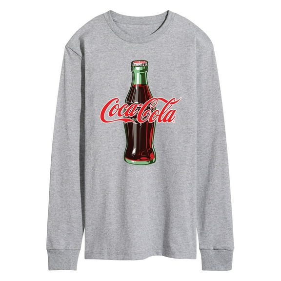 Coca-cola - Coke Bottle Logo - Men's Long Sleeve Graphic T-shirt