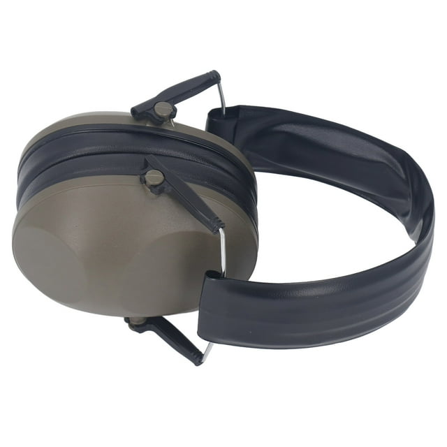 Noise Cancelling Earmuffs, Foldable Safety Ear Muffs Effective Hearing with Rotating Design for Studying