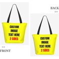 thumbnail image 4 of Custom Tote Bag With Logo Photo, Custom Bag, Personalized Shopping Bags Reusable Grocery Bags Bulk For Work Travel Gifts, 4 of 8
