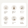 thumbnail image 1 of 304 Stainless Steel Big Capacity Portable Tea and Water Separation Cup Coffee French Press, 1 of 9
