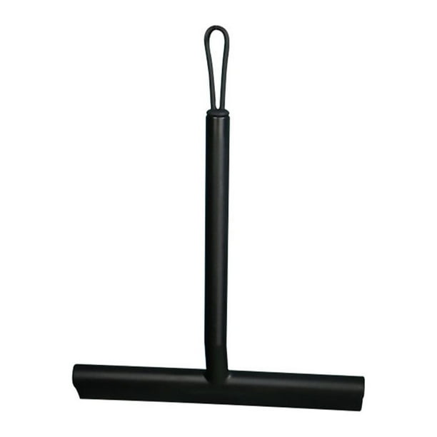 Monstrate Limpiaparabrisas de vidrio para oficina, cocina, baño, ducha, puerta, ventana, espejo, rascador de , removedor portátil, limpieza y Suministros de limpieza para el hogar Negro