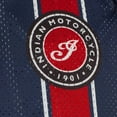 thumbnail image 6 of Indian Motorcycle Men's Script Performance LS Tee, Navy | 2864775, 6 of 9