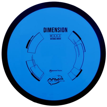 MVP Neutron Dimension Distance Driver Golf Disc [Colors may vary]