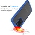 thumbnail image 3 of Galaxy S20 Ultra 5G Case, Cover Cases For Galaxy S20 Ultra, Tekcoo Clear Full Body Heavy Duty Protection Shockproof Rugged Cover for Samsung Galaxy S20 Ultra 5G 6.9" -Blue, 3 of 6