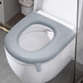 thumbnail image 5 of High Foam Toilet Seat Cushion Washable Reusable Toilet Seat Cover Non-Slip Bathroom Comfort Hygienic Portable Travel Accessory, 5 of 5