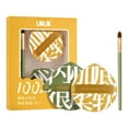 thumbnail image 1 of Borla de polvo con cojín de 100 puntos, para uso en seco y húmedo, súper suave y dócil, el líquido no se acumula, la borla de maquillaje en polvo, 1 of 3
