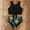 Green, variant on BONIXOOM One Piece Swimsuit Women Tankini No Closure Polka Dot Bikinis Bikini Summer Swimwears on Clearance Green Size 6