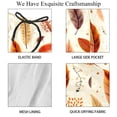 thumbnail image 4 of luoweisi Men's Beach Shorts Quick Dry Swim Trunks with Mesh Lining Thanksgiving Leaves L, 4 of 5
