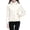*White, variant on ClodeEU Lightweight Hooded Padded Coat For Women, Long Sleeve Zip Up Puffer Jacket with Pockets White,Womens Plus XL