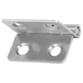 thumbnail image 4 of Uxcell 25mmx20mmx10mm Stainless Steel 270 Degree Spring Loaded Door Hinge Silver Tone 1Pc, 4 of 4
