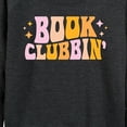 thumbnail image 3 of Instant Message - Book Clubbin - Women's Lightweight French Terry Long Sleeve Shirt, 3 of 6
