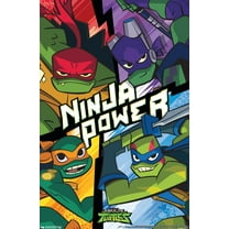 Nickelodeon Rise of The Teenage Mutant Ninja Turtles - Turtles Wall Poster, 22.375" x 34"